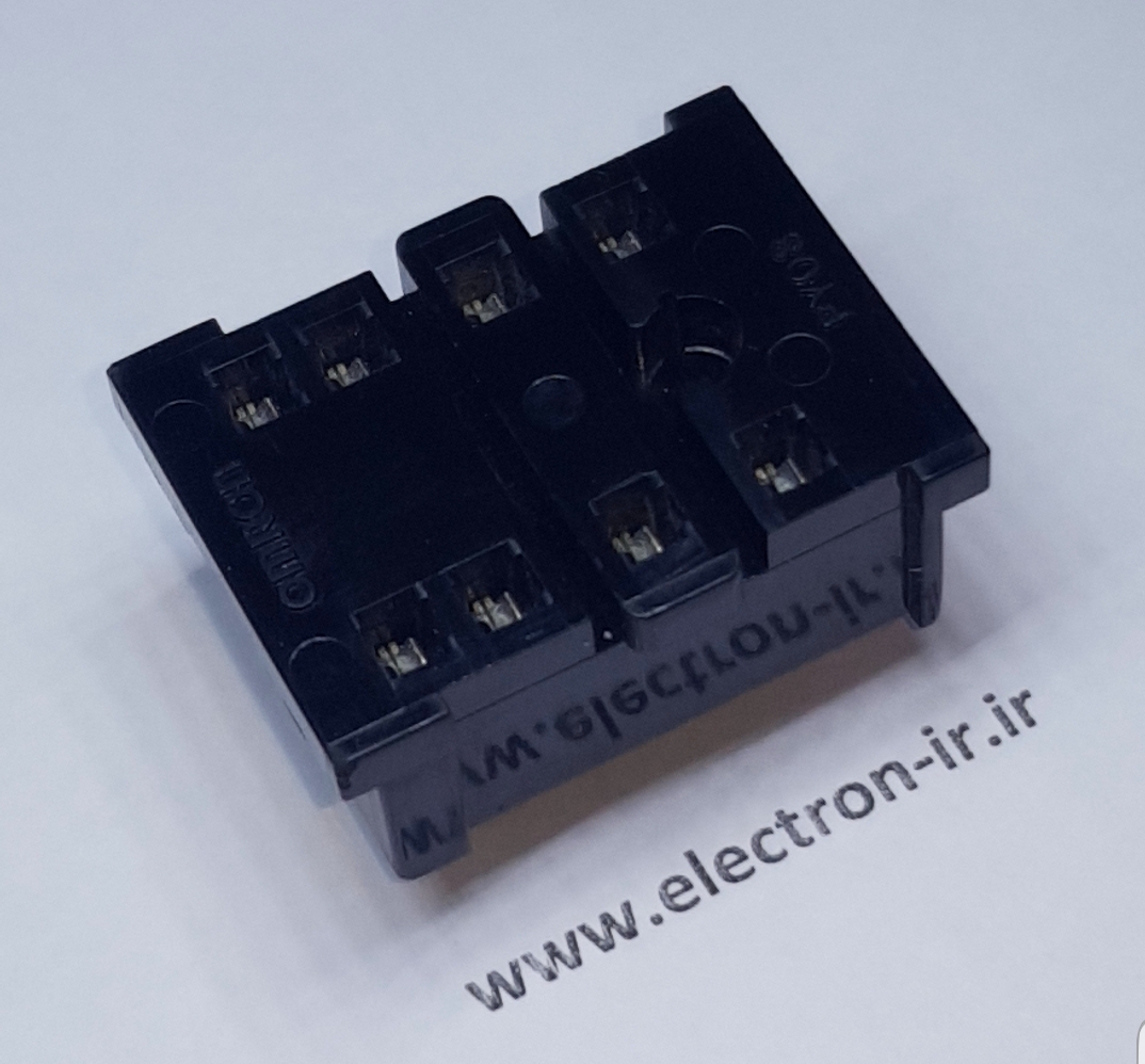 سوکت رله 8PIN-PCB-PY08 OMRON ORIGINAL (8PIN-PCB-18F)